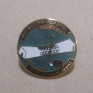 USS Arizona Memorial Souvenir Pin